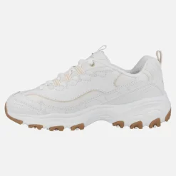 Zapatillas deportivas blancas con piso volúmen D'lites Good Neutral