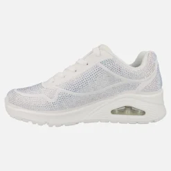 Zapatillas deportivas blancas con strass Uno Disco Rave
