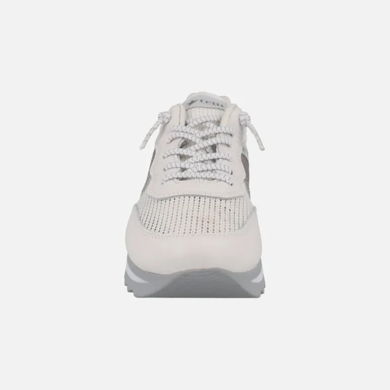 Zapatillas deportivas blancas multi material