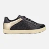 Zapatillas deportivas Blomiee en combinado negro y oro