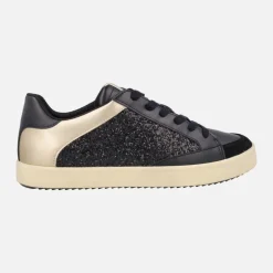 Zapatillas deportivas Blomiee en combinado negro y oro