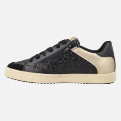 Zapatillas deportivas Blomiee en combinado negro y oro