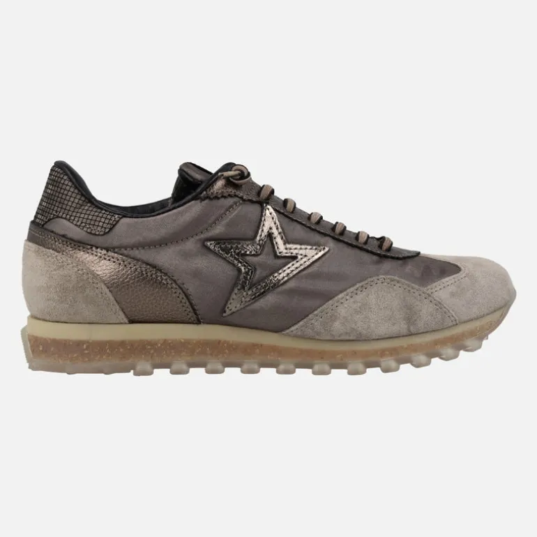 Zapatillas deportivas Cetti en combinado bronce