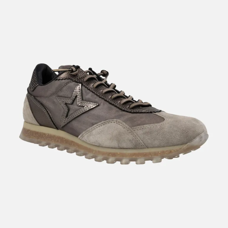 Zapatillas deportivas Cetti en combinado bronce