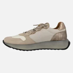 Zapatillas deportivas Cetti en combinado beige - oro