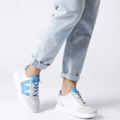 Zapatillas deportivas combinadas Racer con cordones elásticos