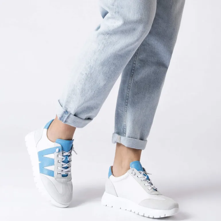 Zapatillas deportivas combinadas Racer con cordones elásticos