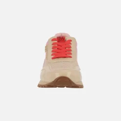Zapatillas deportivas combinadas con cierre de cordones