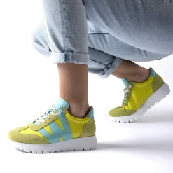 Zapatillas deportivas combinadas Racer con cordones elásticos