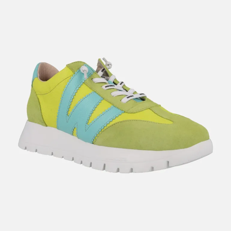 Zapatillas deportivas combinadas Racer con cordones elásticos