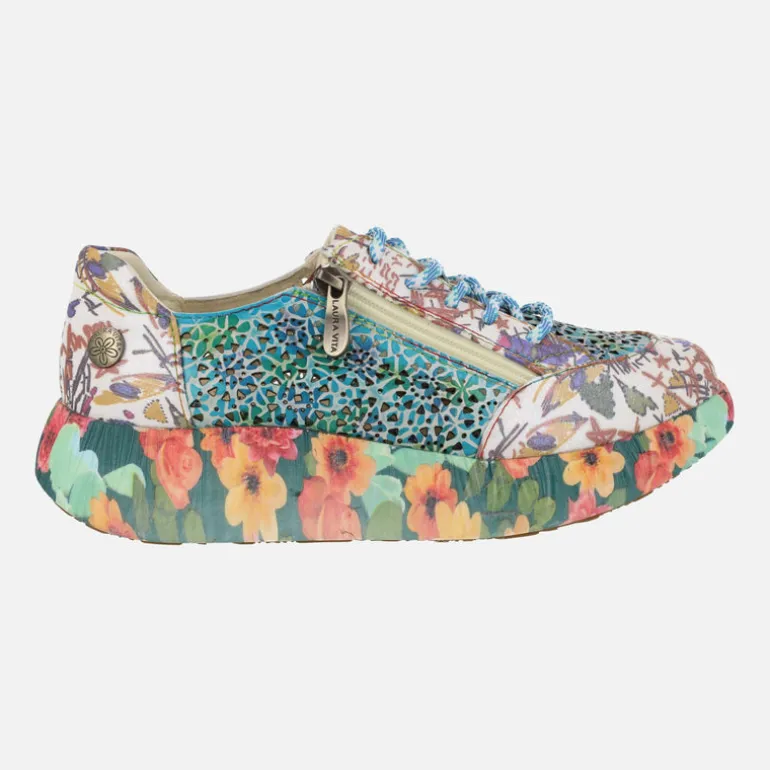 Zapatillas deportivas con plataforma de flores Nikito 57