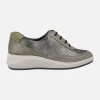Zapatillas deportivas confort multi material con cierre de cordones