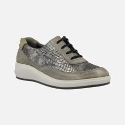 Zapatillas deportivas confort multi material con cierre de cordones