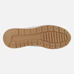 Zapatillas deportivas con perforados y cordones elásticos