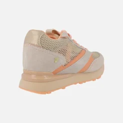 Zapatillas deportivas con cuña interior Larrabee beige
