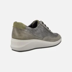 Zapatillas deportivas confort multi material con cierre de cordones