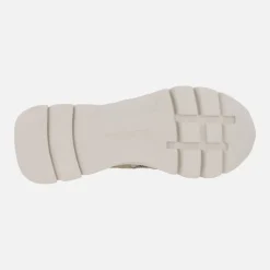 Zapatillas deportivas con plataforma Kansas Python Taupe