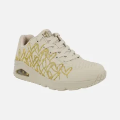 Zapatillas deportivas con cámara de aire Skechers Uno Golden Heart