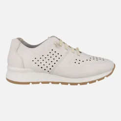Zapatillas deportivas con perforados y cordones elásticos
