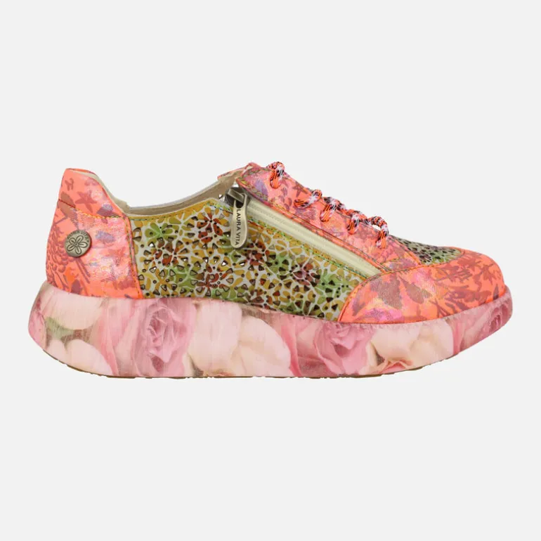 Zapatillas deportivas con plataforma de flores Nikito 57