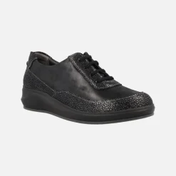Zapatillas deportivas confort multi material con cierre de cordones