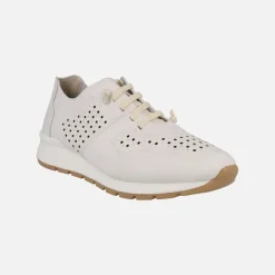 Zapatillas deportivas con perforados y cordones elásticos