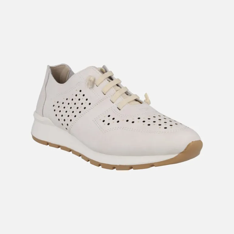 Zapatillas deportivas con perforados y cordones elásticos