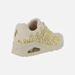 Zapatillas deportivas con cámara de aire Skechers Uno Golden Heart