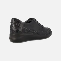 Zapatillas deportivas confort multi material con cierre de cordones