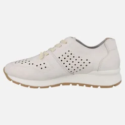 Zapatillas deportivas con perforados y cordones elásticos