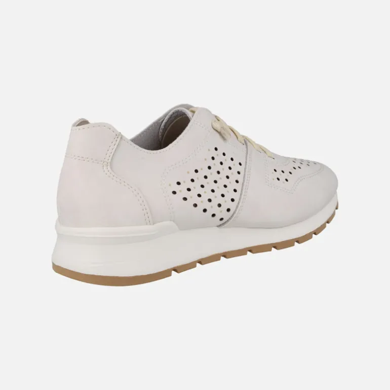Zapatillas deportivas con perforados y cordones elásticos