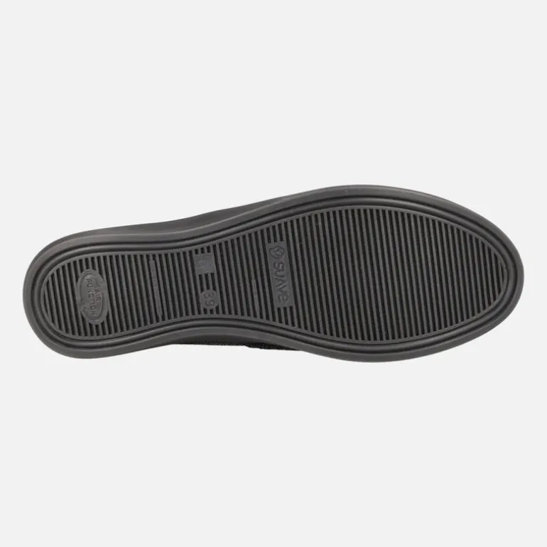 Zapatillas deportivas confort multi material con cierre de cordones