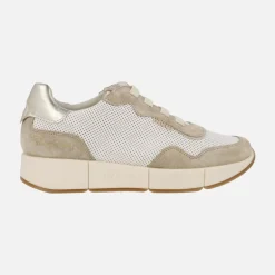Zapatillas deportivas de piel con cordones elásticos Weekend