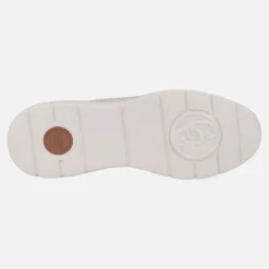 Zapatillas deportivas de piel con cordones y cremallera Carmela