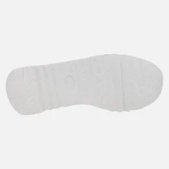 Zapatillas deportivas de piel con dibujos troquelados