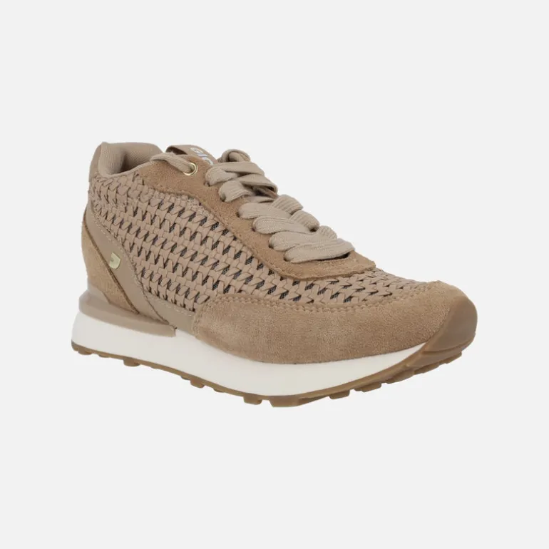 Zapatillas deportivas efecto trenzado con cuña interior Highgate