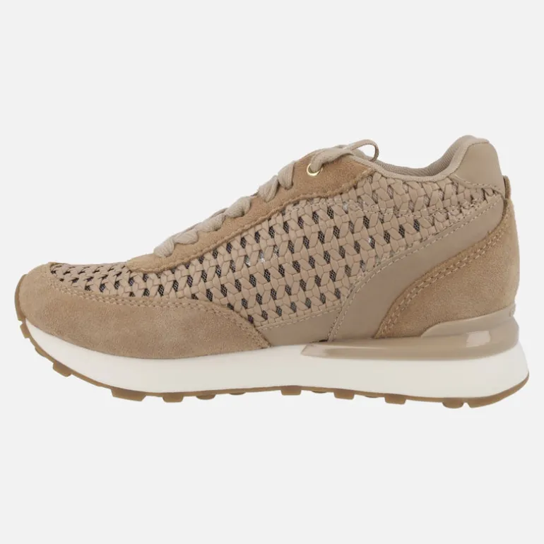 Zapatillas deportivas efecto trenzado con cuña interior Highgate