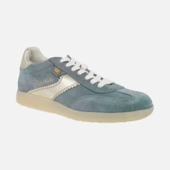 Zapatillas deportivas en ante y metalizados Indiana