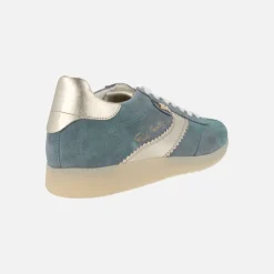 Zapatillas deportivas en ante y metalizados Indiana