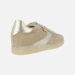 Zapatillas deportivas en ante y metalizados Indiana