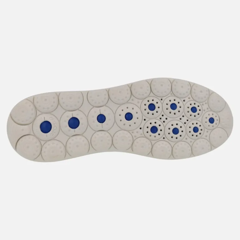 Zapatillas deportivas en piel oro con talonera blanca Spherica EC4.1