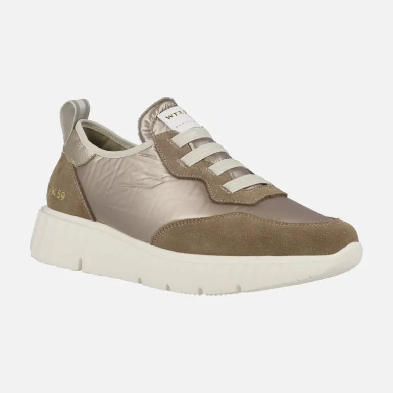 Zapatillas deportivas en tejido metalizado Concordia