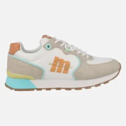 Zapatillas deportivas Joggo classic blancas con detalles de color