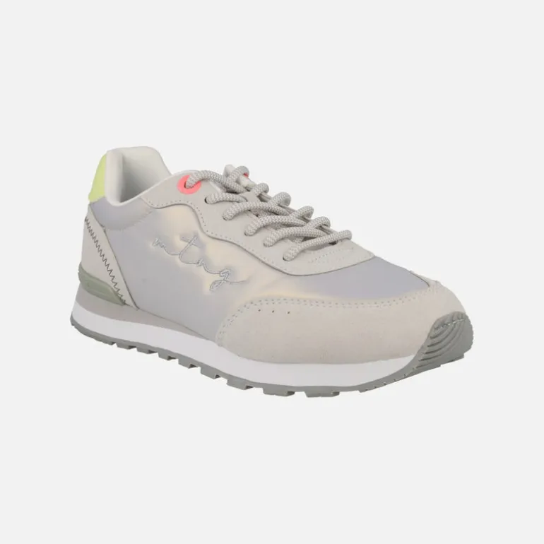 Zapatillas deportivas Joggo Classic en metalizado plata