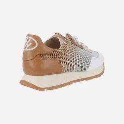 Zapatillas deportivas Kansas en combinado blanco y cuero
