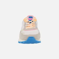 Zapatillas deportivas Luna en nylon y serraje multicolor