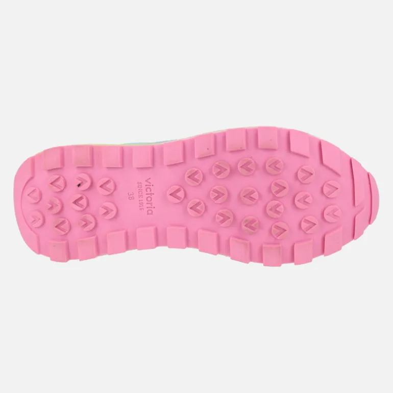 Zapatillas deportivas Luna en nylon y serraje multicolor