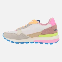 Zapatillas deportivas Luna en nylon y serraje multicolor