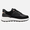 Zapatillas deportivas negras para mujer Geox Pg1x Abx con membrana Amphibiox