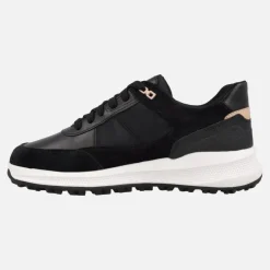 Zapatillas deportivas negras para mujer Geox Pg1x Abx con membrana Amphibiox
